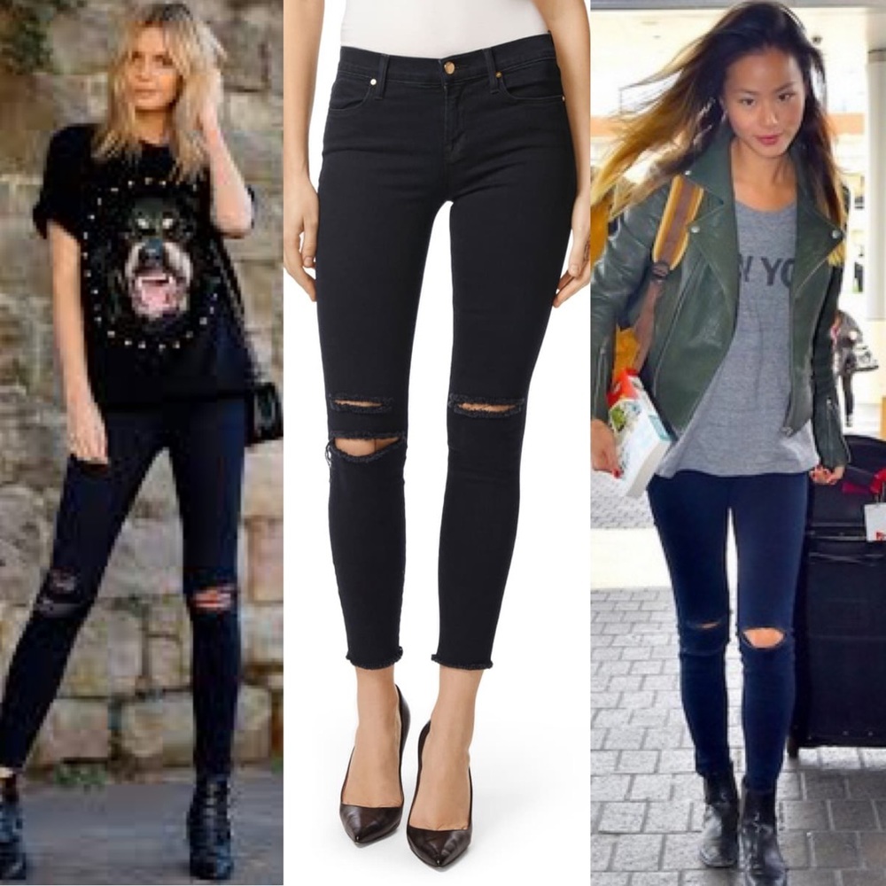 PRICE IS FIRM. J Brand Mercy Crop Skinnies. - Picture 2 of 5